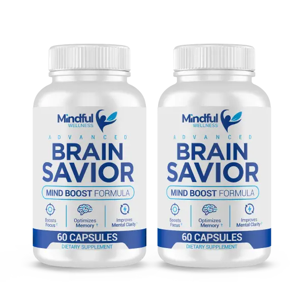 Brain Savior 2 bottle package for a 60-day supply